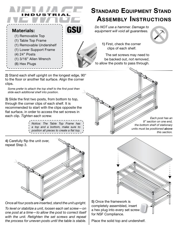 Equipment Stands (GSU)