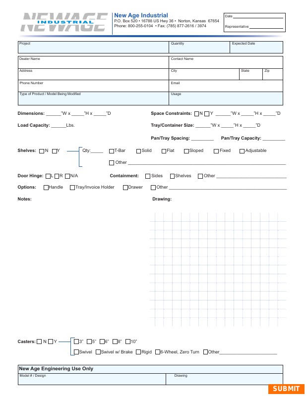 Custom Quote Request Form