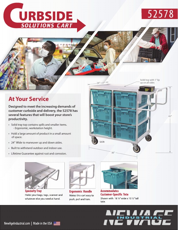 Curbside Solutions Cart – 52578