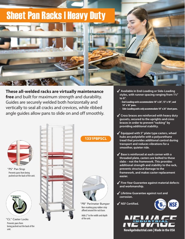 Heavy Duty Sheet Pan Racks