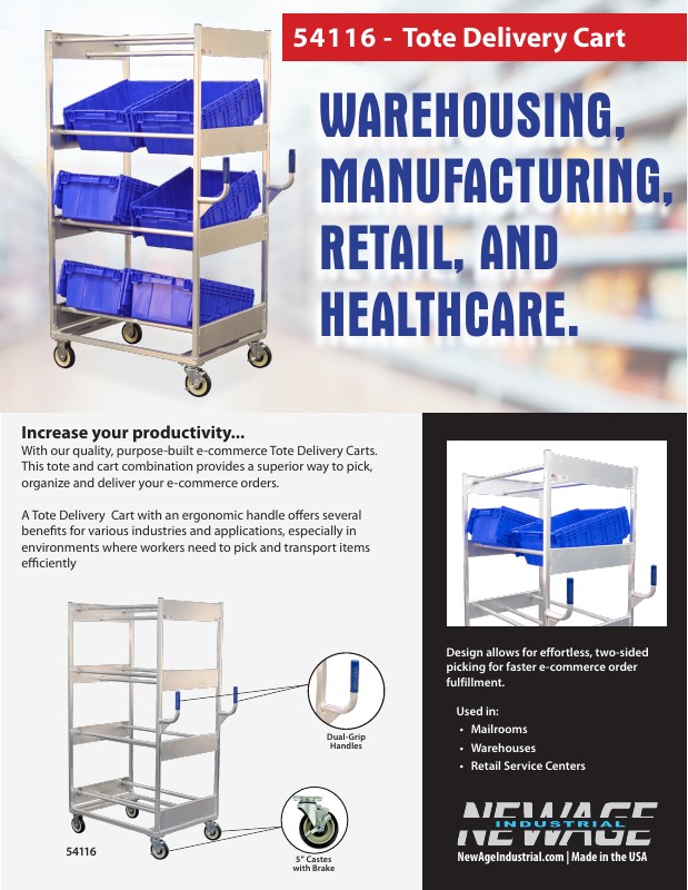 54116 Tote Delivery Cart