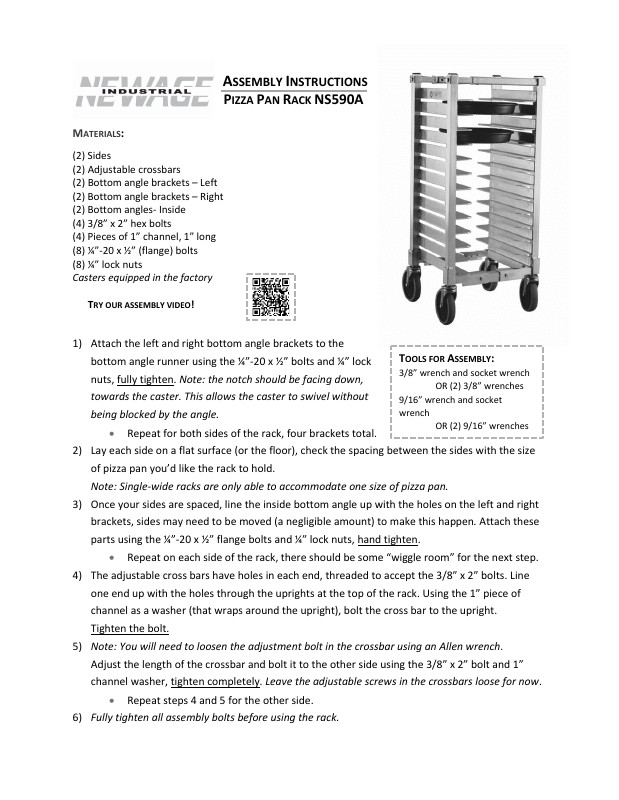 Pizza Pan Rack – NS590A