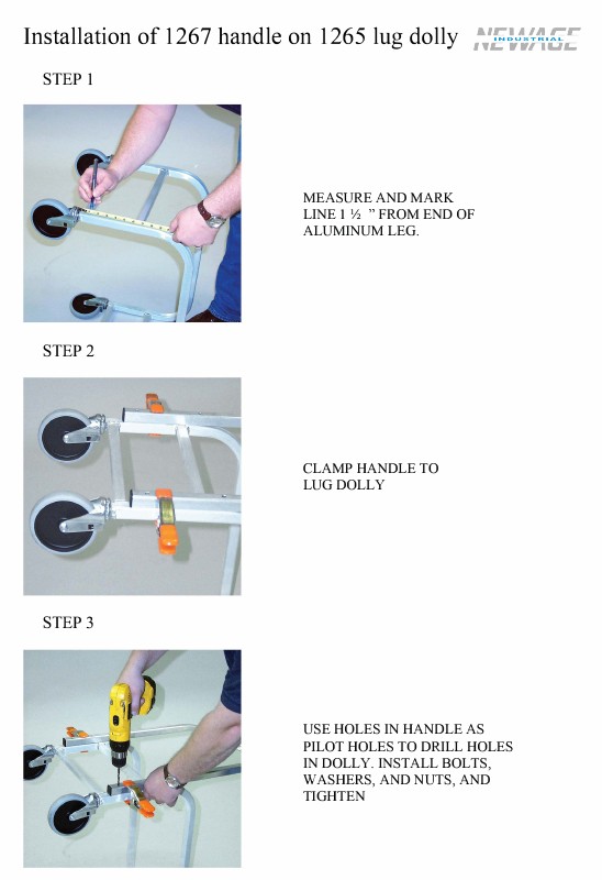 1267 Handle for 1265 Lug Dolly