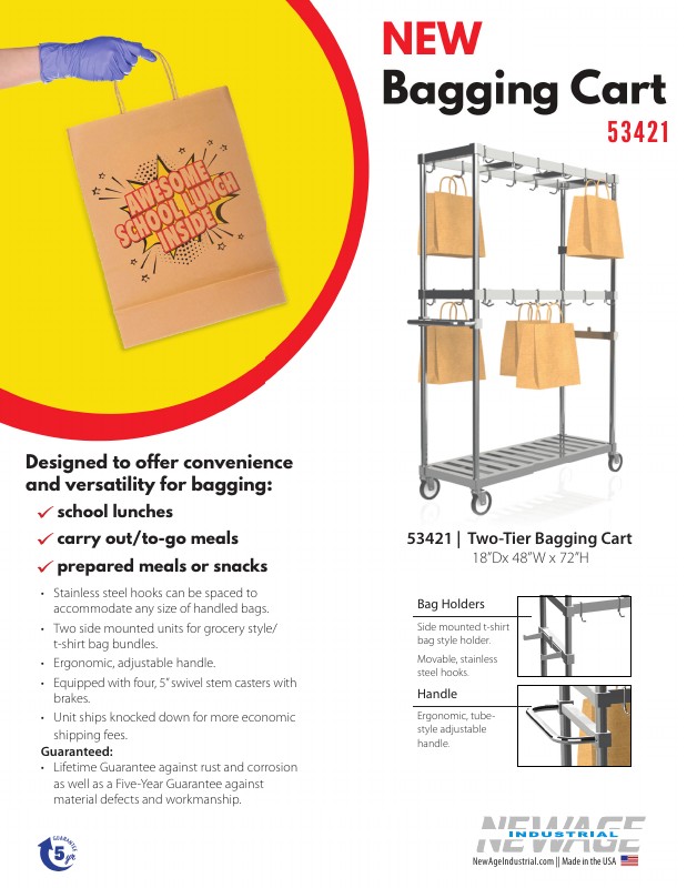 Bagging Cart Flyer