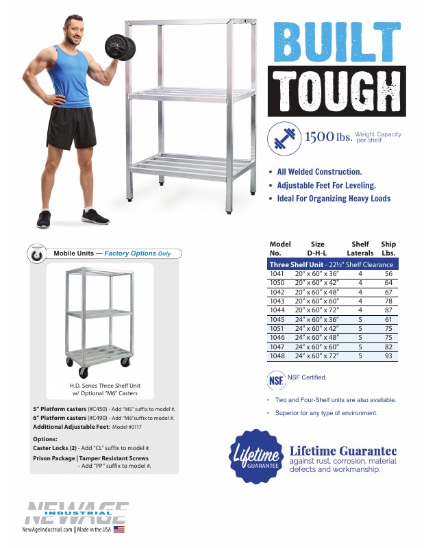 Shelving Built Tough