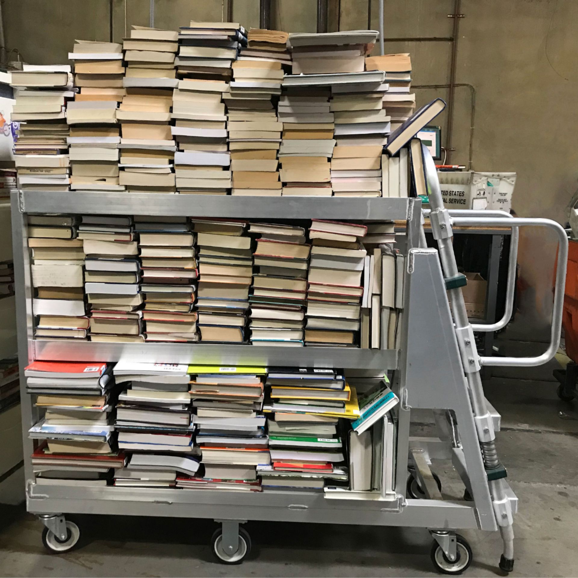 Ladder Carts – In-Use