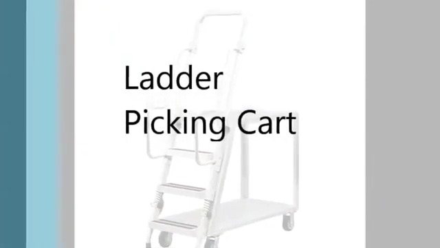 Ladder Cart – Narrow Aisle Picking & Fulfillment