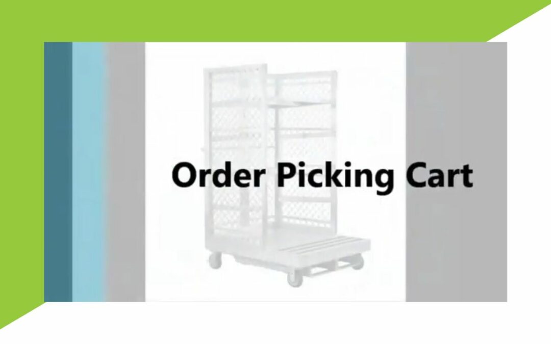 Aluminum Order Picking Cart (Stage, Put & Pick)